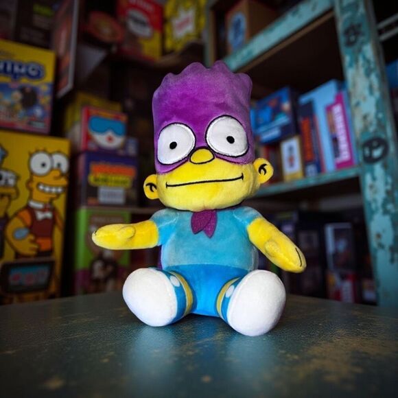 Kid Robot The Simpsons Bartman Phunny 8" Plush Toy - Picture 1 of 5
